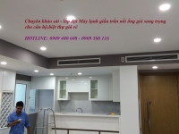 Nhà thầu chuyên thi công Máy lạnh giấu trần Daikin nối ống gió - Phân phối Máy lạnh giấu trần chính