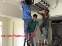 Báo giá - Tư vấn lắp đặt máy lạnh giấu trần Daikin nối ống gió cho căn hộ - Chuyên nghiệp thẩm mỹ