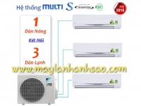 Nhà thầu chuyên dịch vụ lắp máy lạnh Multi Daikin S trọn gói giá rẻ - Thi công ống đồng máy lạnh