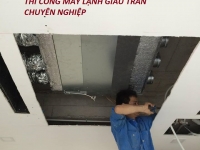 Đơn vị chuyên thi công lắp đặt máy lạnh giấu trần daikin - lap dat uy tin nhanh chong