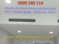 Thi công lắp đặt máy lạnh Multi Daikin giá cực ưu đãi - Dieu hoa Multi cho chung cu,can ho cao cap