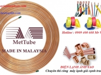 BẢNG GIÁ LẮP ĐẶT ĐƯỜNG ỐNG ĐỒNG - ỐNG GAS MÁY LẠNH