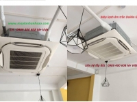 Dịch vụ tư vấn lắp đặt máy lạnh âm trần 2HP - Thầu trọn gói thi công giá bình dân