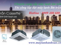 Chuyên phân phối chính hãng máy lạnh âm trần Daikin - Nhận lắp đặt chuyên nghiệp uy tín