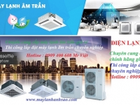 Bán giá tại kho máy lạnh âm trần Daikin Cassette - Khảo sát lắp đặt kiểu sang trọng thẩm mỹ