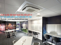 Tư vấn - thiết kế - thi công máy lạnh âm trần giá rẻ - Máy lạnh âm trần Daikin inverter 4hp Gas R32