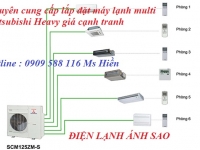 Nhà thầu phân phối và lắp đặt điều hòa Multi Mitsubishi Heavy chuyên nghiệp - Trọn gói giá rẻ