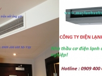 Kho giá gốc Máy lạnh giấu trần Mitsubishi Heavy - Cung cấp lắp đặt chuyên nghiệp uy tín
