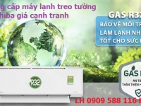 Nhân lắp đặt máy lạnh treo tường Toshiba chính hãng giá rẻ tại Quận 12